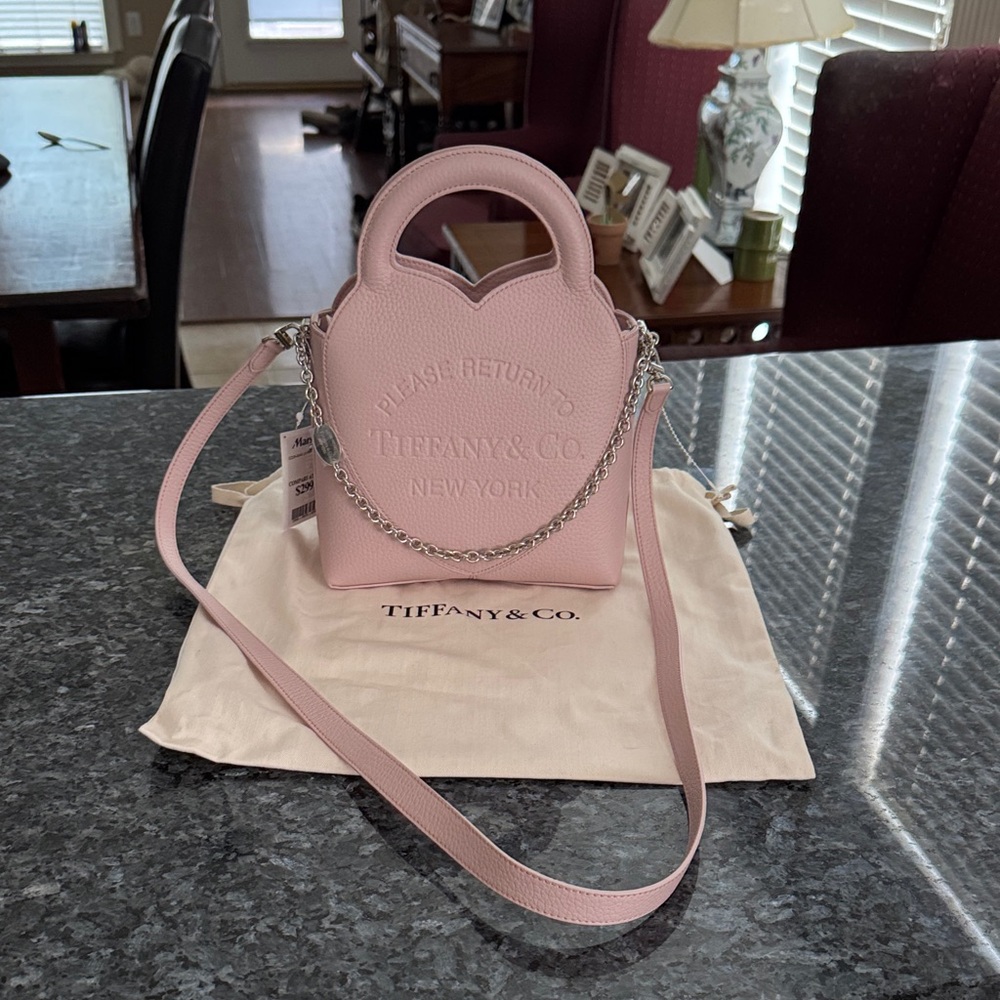 Tiffany & Co. Pink Mini Bag with Silver Accents